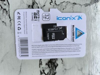 SDHC card. Карта