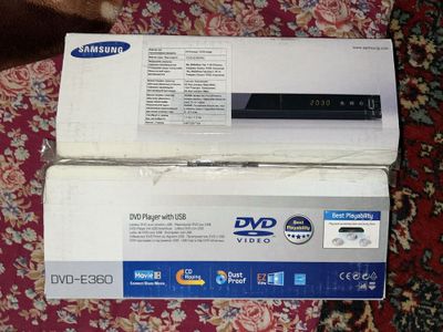 Samsung DVD-E360 с USB, рабочий, в хорошем состояний.