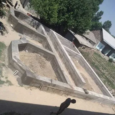 Бетон қуйиш ва уй кўтариш, Битон зина хизмати