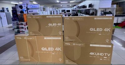 Телевизор TCL 55/65/75 Google tv 4K Led/Qled Smart + Доставка