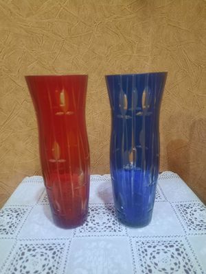Винтажные, редкие, парные вазы в абсолютно идеальном состоянии, колле
