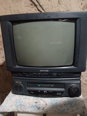 Samsung телевизор и видеомагнитофон Daewoo