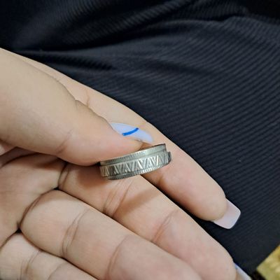 Кольцо серебро мужское модное