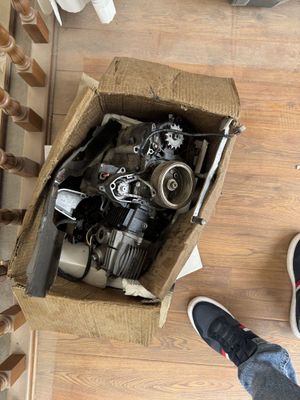 Moped motor