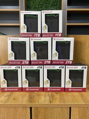 Transcend 1 Tb, 2 Tb, 4Tb