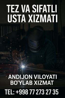 Barcha turdegi panjar,rishotka,barer,naves ornatish xizmati