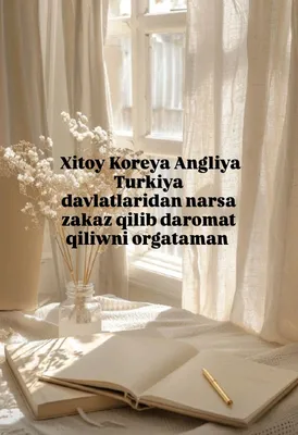 Chet davlatdan narsa zakaz qilishni orgataman