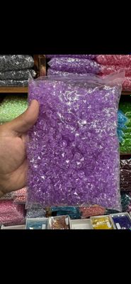 Бусина для рукоделия разноцветные разные размеры