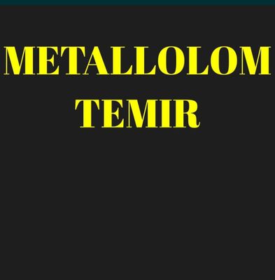 Metallolom qayta ishlash bazasi