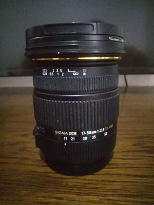 Объектив SIGMA 17-50 mm f 2.8 for canon