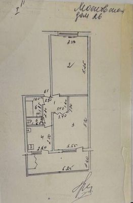 Продается квартира 2 комнатная Московская (ойдин хает) 26-61 Алмалык