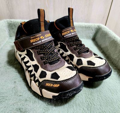 Skechers(GS)Velocitrek Dino-Quest USA "BlackBrown"
