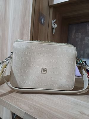 сумка бежевая