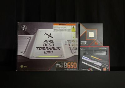 AMD Ryzen 5 9600X | G.Skill RGB 32GB CL30 | MSI MAG B650 Tomahawk WiFi