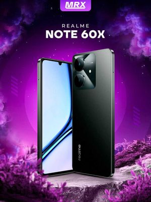 Realme Note 60X,Встроенная память Обычно 64 ГБ