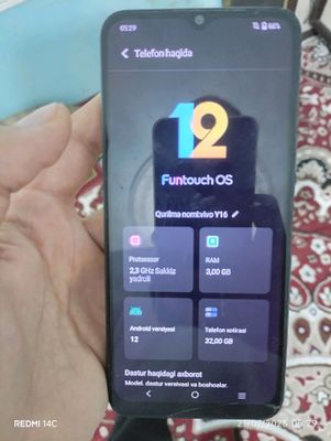 Vivo y16