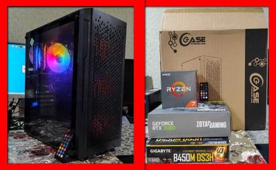 Срочно продам игровой компьютер Ryzen 7 GTX 1660 RAM 32/512