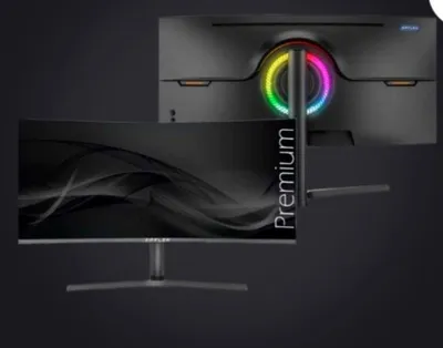 34GM1000-34" 3K WQHD Curved Gaming