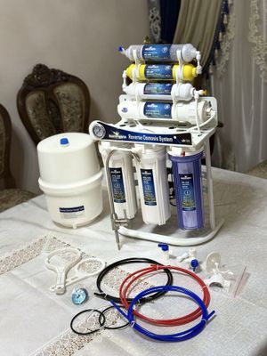 7 bosqichli suv filtri, teskari osmos tizimi