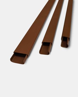 O'z-o'zidan yopishtiruvchi kabel-kanal, 15х10, 22х10, 30х10, oltin dub