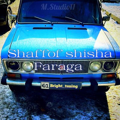 Tuning faraga shaffof shisha гладкое стекла ваз 2106 фара fara фары