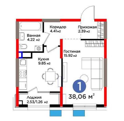 Ипотека | ЖК комфорт | Сдача 2025 | Рассрочка | Корзинка авиатор [VS]