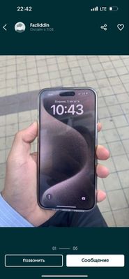 Iphone 15 pro max 256gb 89%