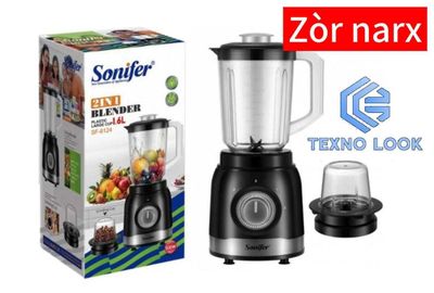 Blender Sonifer SF-8124 —1.5 l, 500 W. Dastavka bor. Sifat daxshat