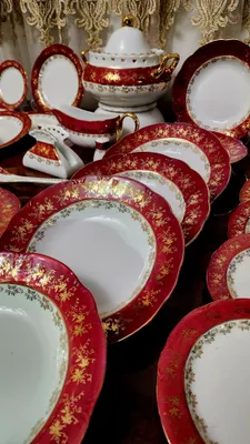 Чайно-столовый сервиз. Богемия. Чехия. Дёшево !