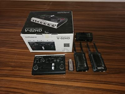 Jonli efir qilish uchun Roland mixer ( sling studio ) ( atem studio)