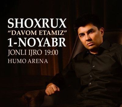 Shohruh konsert 1 noyabr humo arena
