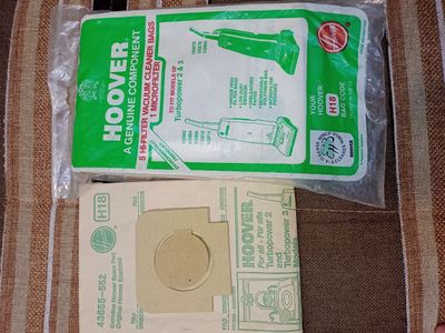 Мешки для пылесоса HOOVER H18. Бумажный пылесборник.