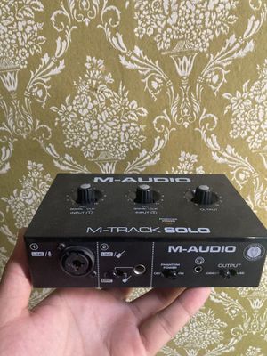 M-AUDIO M-track Solo звуковая карта