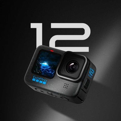 Gopro 12 + флэшка на 128гб + набор креплений 50 в1