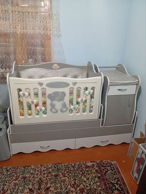 Детская кровать не пользовались