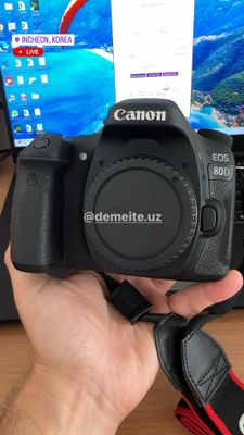 Canon EOS 80D Body: Probeg: 1.577