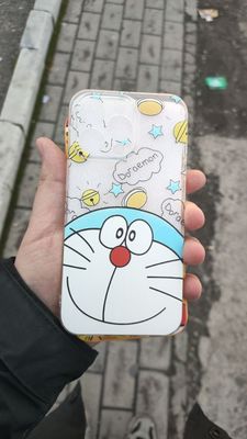 Чехол на iphone 13 pro (Doraemon и Pikachu)