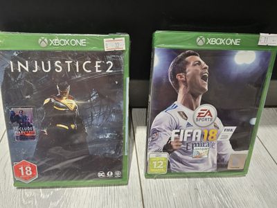 Injustice 2, fifa 18 xbox one
