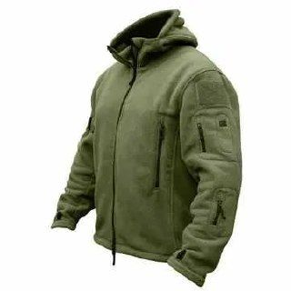 Куртка Мужская флисовая с капюшоном
