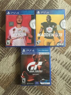 Диски для PS4 | Gran Turismo Sport | FIFA 20