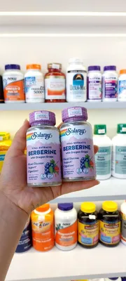 Берберин 500 мг. Berberine Solaray 500 mg