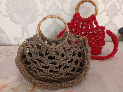 сумки макраме
