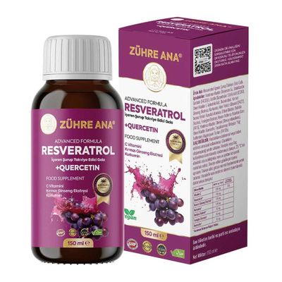 Zuhre Ana Quercetin Resveratrol, Кверцетин и Ресвератрол