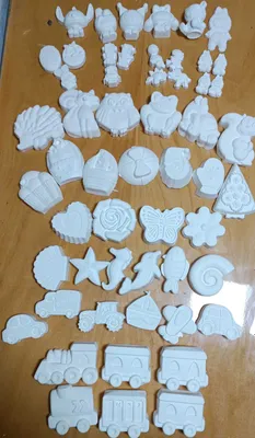 Гипсовые раскраски