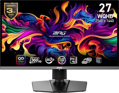 MSI MPG 271qrx QD-OLED 360 hz [запечатанный абсолютно НОВЫЙ с Америки]