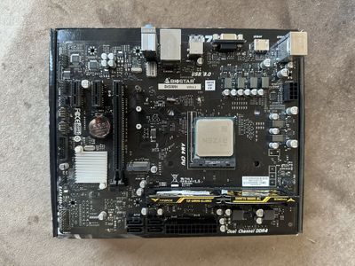 Продается комплект b450 ryzen 5 3600 ozu 16gb