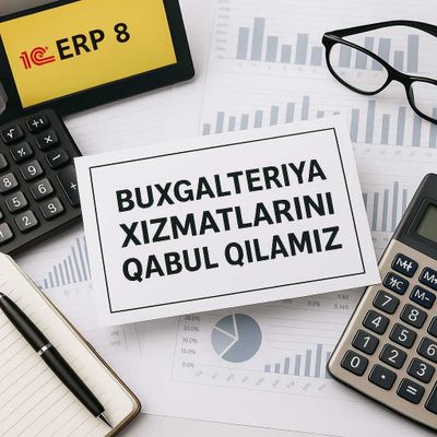 Buxgalteriya xizmatlarni qabul qilaman