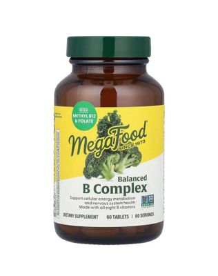 Витамин Б комплекс. Megafood Balanced Vitamin B complex