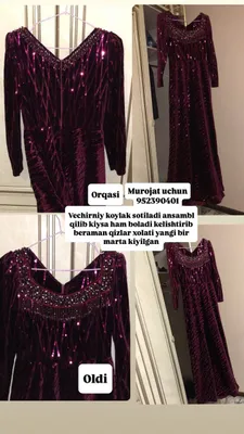 vecherni koʻylak sotiladi 600000ming