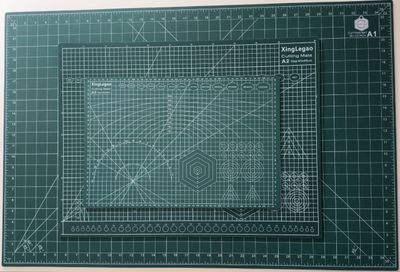 Коврики для резки в наличии есть размеры: А1, А2, А3